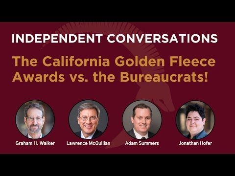 The California Golden Fleece Awards vs. the Bureaucrats!