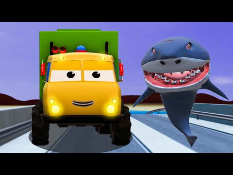 Flying Shark & More Cartoon Video for Kids