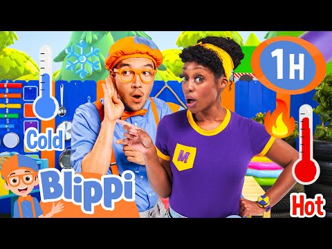 Blippi & Meekah Hot or Cold Game | Blippi | Celebrating Diversity