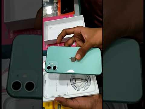 iPhone 11 green colour Unboxing #shorts