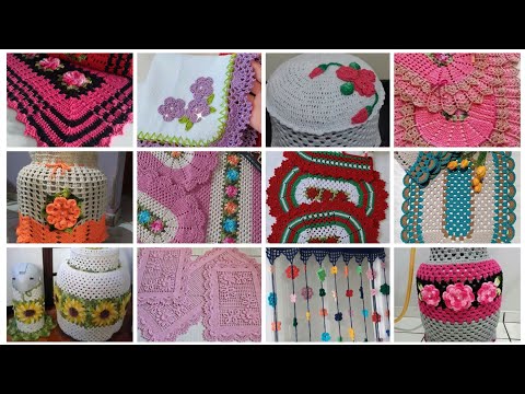 Maravillosas y hermosas ideas de patrones de crochet hechos a mano para decoraciones del hogar