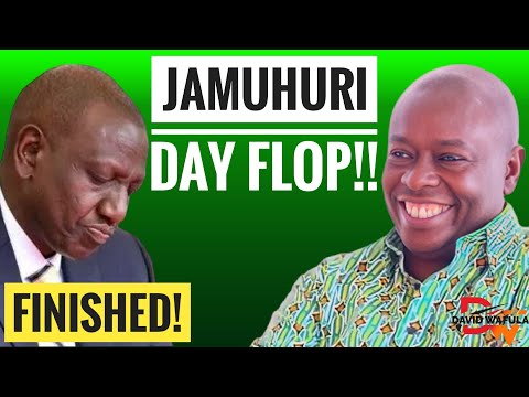 RUTO PANICS AS KENYANS BOYCOTT JAMUHURI DAY CELEBRATIONS NATION WIDE!