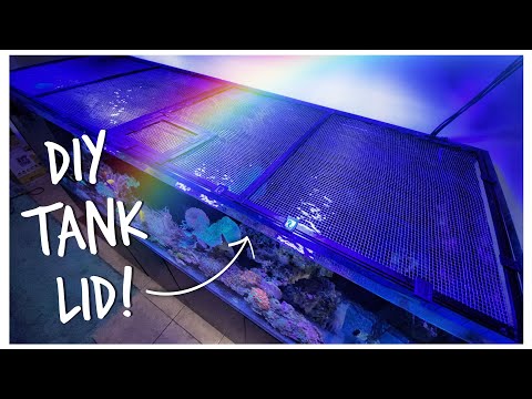 Red Sea DIY Net Cover with Feeding Hatch for the Reefer 3XL 900! | 240 gallon Mixed Reef