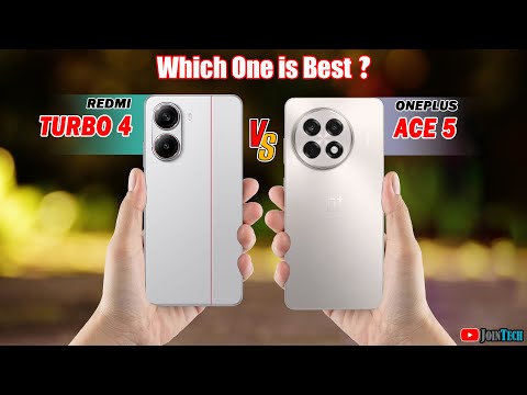 🔥 Duel High Tech!! Redmi Turbo 4 Vs Oneplus Ace 5 Off in a Smartphone Showdown!