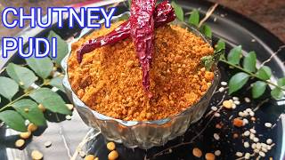 How to make chutney pudi  |chutney pudi | palyada pudi recipe for idli, dosa & rice| Usha food lab