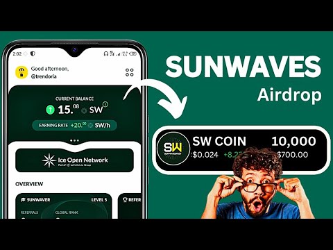 Sunwaves Airdrop - How To Withdraw Sunwaves (SW) Coin To Exchange Will Be Massive | sunwaves App