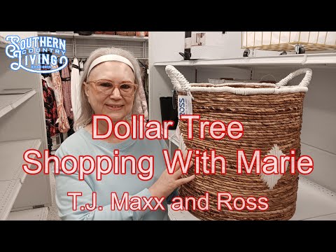 Dollar Tree Shopping With Marie  --  T.J. Maxx  and Ross