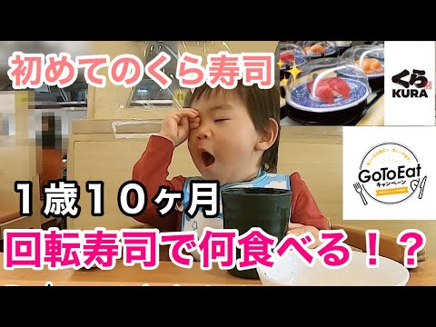 【Go To Eat】回転寿司デビュー！初めてくら寿司に行ってみた