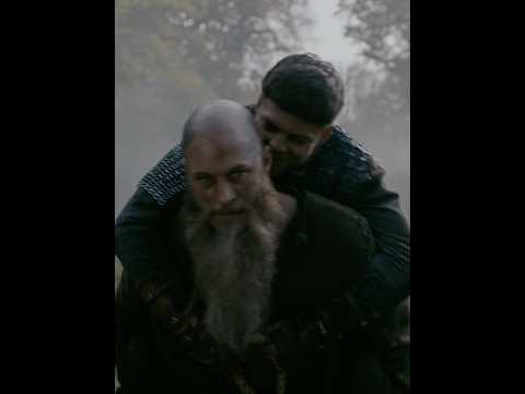 Ragnar & Ivar 🥰 #vikings #ragnarlothbrok #ivartheboneless #shorts #fyp #movie