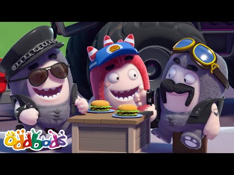 Eww the fast food truck vs Classy restaurant!🍽️ | Oddbods | Monster Cartoon for Kids