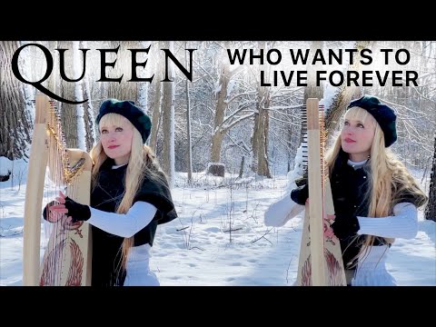 QUEEN - Who Wants to Live Forever (Harp Twins) from Highlander