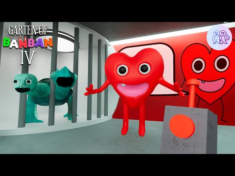 Garten of Banban 4 - Meeting with HEART (Gameplay #1)