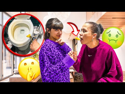 I Gave My Grandma Nasty Food To Eat From The Toilet * SHE LOST IT*