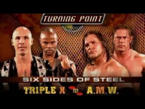 American Most Wanted Vs Triple X - Six Side Of Steel - Turning Point 2004 - Highlights