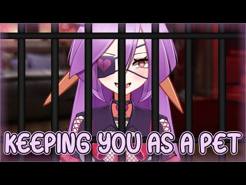 【3DIO Roleplay】 Yandere Kidnapped You And Traps You As A Pet  ✂💔【VAllure】