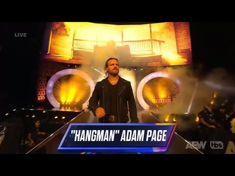 HANGMAN ADAM PAGE ENTRANCE DYNAMITE 23/10/24