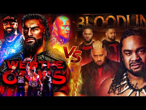 New Bloodline of Solo Sikoa vs Team OTC Roman Reigns in Smackdown Live Today | Highlights WWE 2024