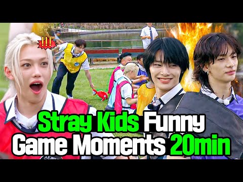 [Knowing Bros] 'Walkin On Water' Stray Kids' Funny Game Moments 🔥