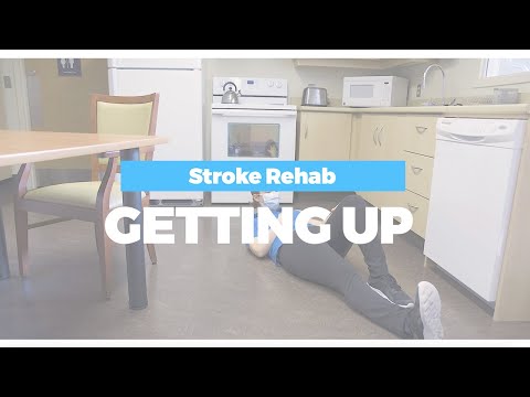 Stroke rehab: Getting up