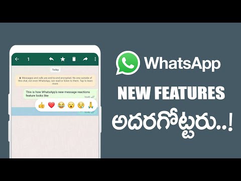 WhatsApp Message Reactions feature |  How to use WhatsApp message Reaction | New Update