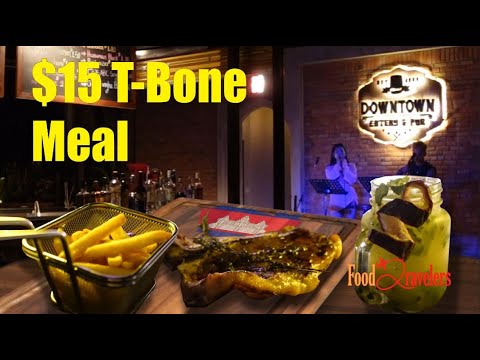 $15 T-Bone🥩: Siem Reap's Downtown Eatery & Bar 🇰🇭