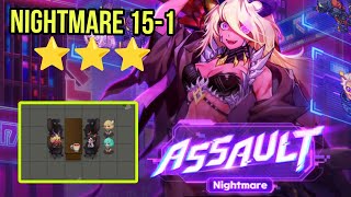 Guardian Tales Nightmare 15-1 Assault  #guardiantales #w15 #world15