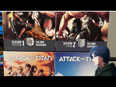 Attack On Titan Manga Box Set || Manga Unboxing #2