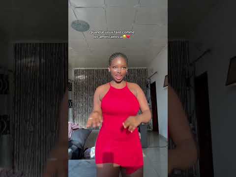 Mariame quand je veux faire comme les américains #khaliletmariam #fatoundiaye #couple #dance