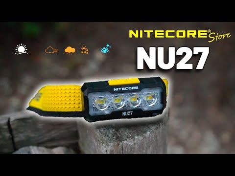 The First Headlamp With Multi Color Temperatures! Nitecore NU27 Full Review!