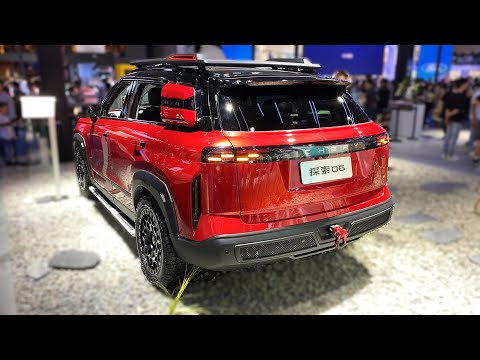 2025 Chery Explore 06 Secret Knight Edition Walkaround—Guangzhou Motor Show 2024