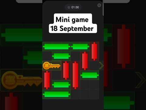 Hamster Kombat mini game today 18 september | Hamster mini game 17 September