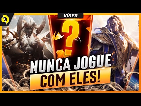 OS PIORES CAMPEÕES PRA JOGAR NO LOW ELO