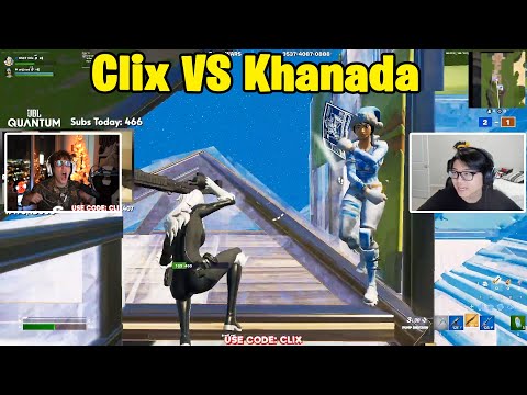 Clix VS Khanada 2v2 TOXIC Fights w/ wtj vet & Eomzo!