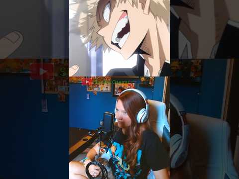 He so angy all the time lol #anime #animereaction #reaction #myheroacademia #mha #midoriya #bakugo