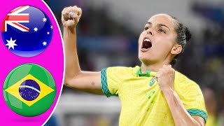 Women's International Friendly | Australia vs Brazil Highlights 11.30.2024