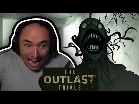 Ranton screams and cries and hugs dog because The Outlast Trials is too scary