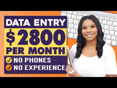 📵(No Phones!) $2,800 Monthly: Data Entry - Work From Home Jobs 2024