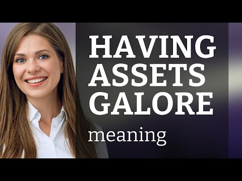 Unraveling the Wealth: Understanding "Assets Galore"