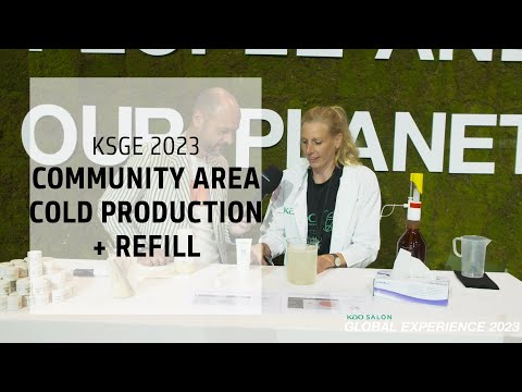 Experience the Community Area: Cold Production + Refill Station | KSGE 2023 | KMS Pro