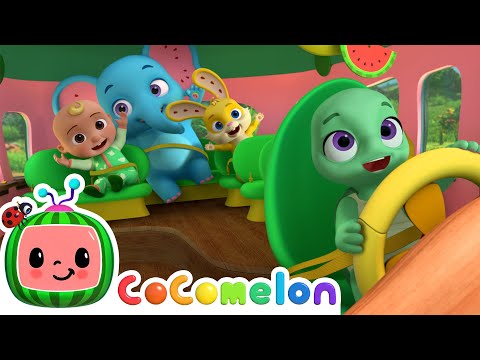 Sing The Bus Wash Song | CoComelon Animal Time | CoComelon Kids Songs & Nursery Rhymes