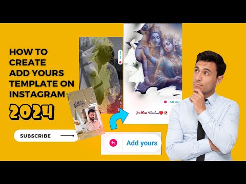 How to add yours template in Instagram story ||  create own template || birthday  template || 2024