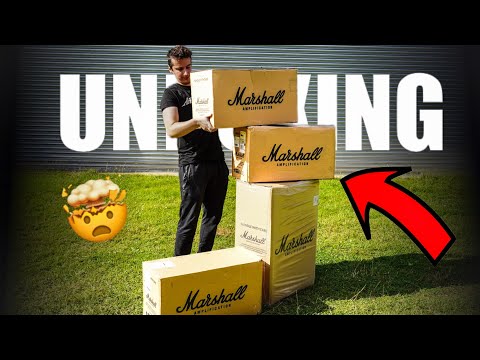 INSANE Marshall Amp Unboxing (w/ Playthrough)