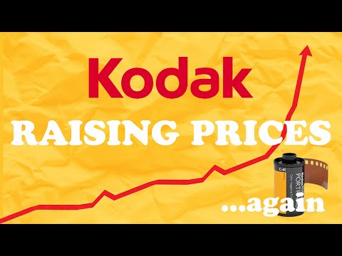 Kodak Is Raising Film Prices Again...