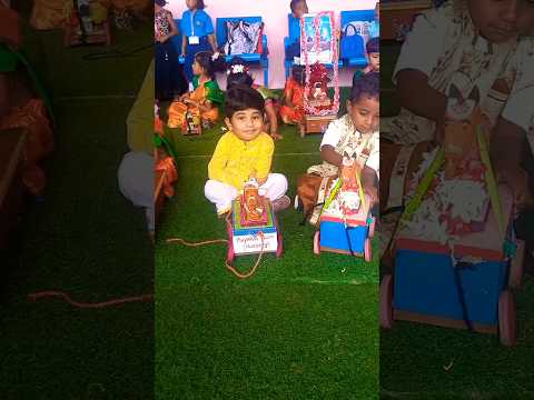 Pola festival celebrations at school#bailpola #pola #festival #marathi #ytshorts#trending #tradition