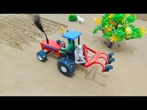 diy mini tractor making heavy agriculture plough machinery creative project |@Acrofter1