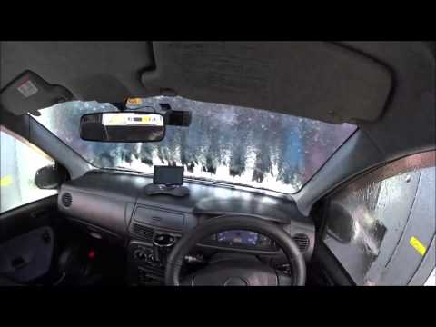 Japanese Car Wash Machine POV (HDR-AS200V XAVCS )