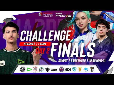 Free Fire Challenge Finals Day 2 | Season 5 | LATAM