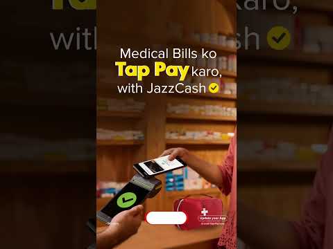 Pay Medical Bills with JazzCash Tap Pay