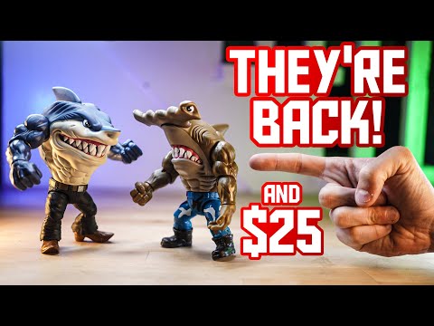 The New Street Sharks Figures are even better than you thought! - Shooting and Reviewing