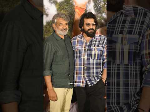 Ram Charan & Rajamouli Friendship Bond Super #ytshorts #gamechanger #pawankalyan